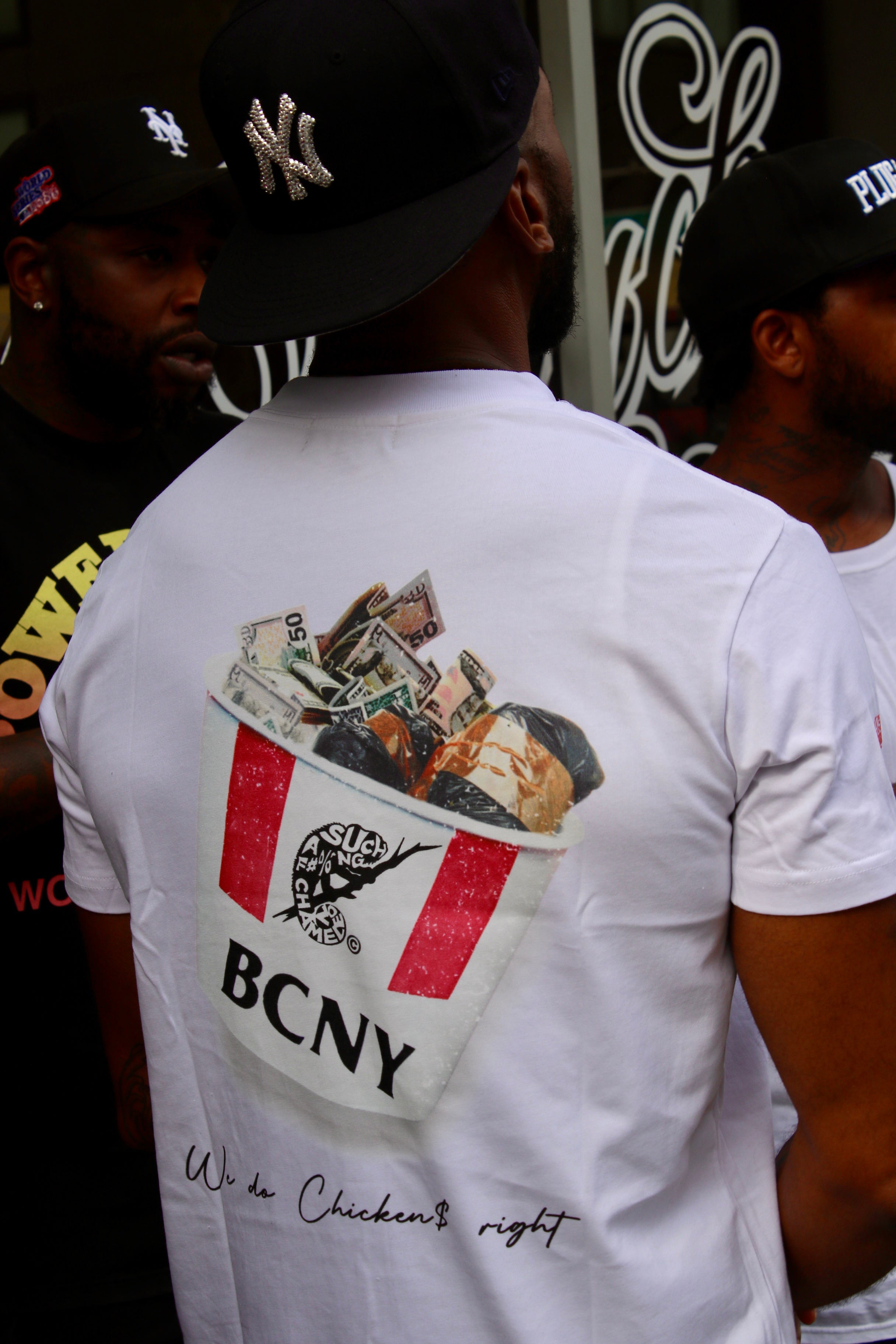 Chicken Bucket Money Tee
