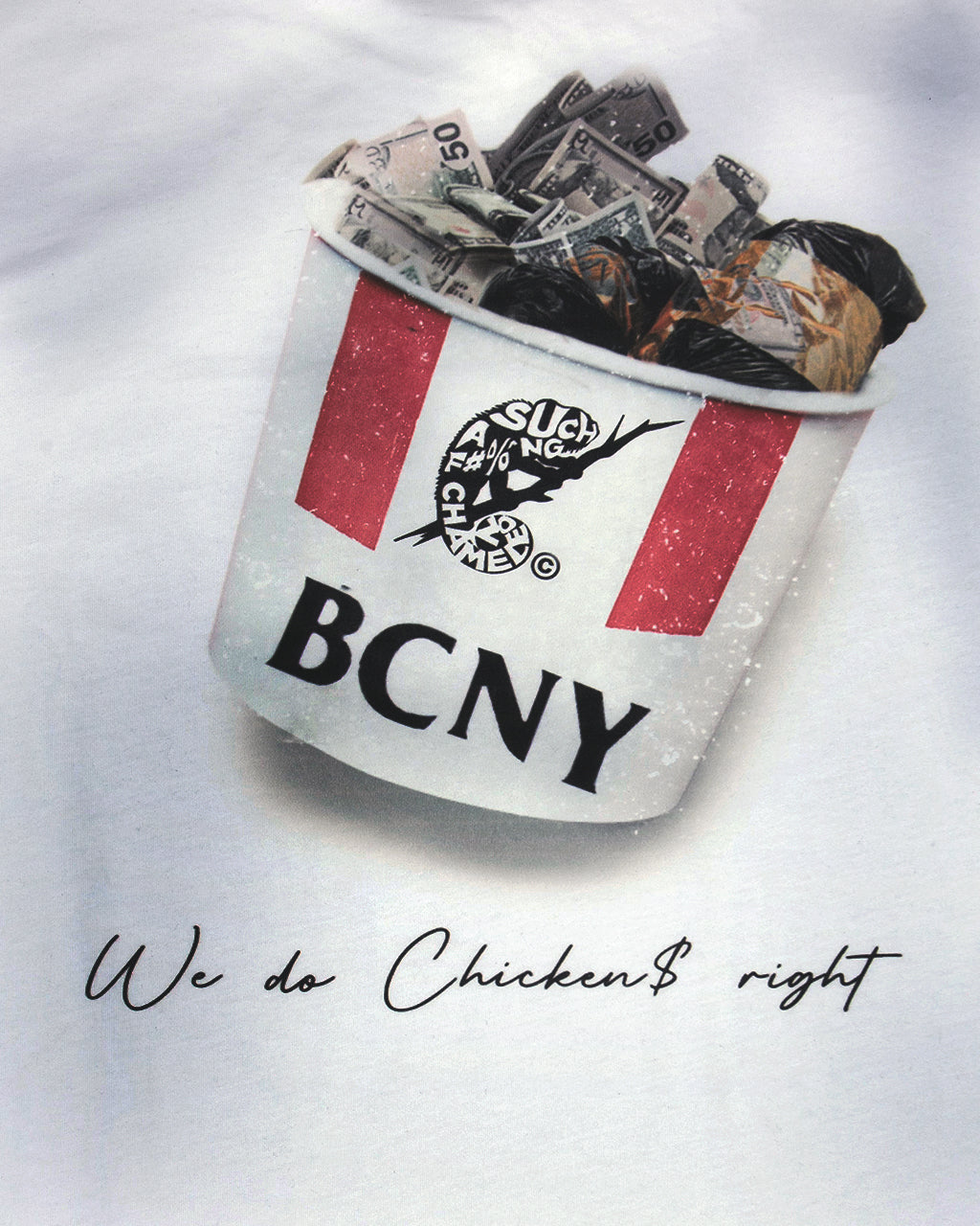 Chicken Bucket Money Tee