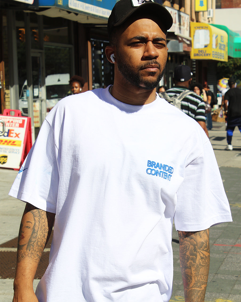 Branded Content City Tour Tee – Essentials Collection