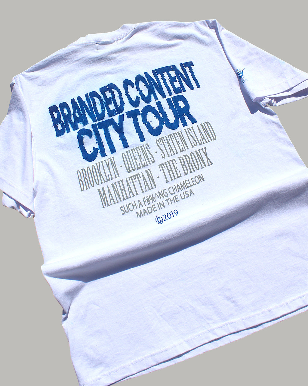 Branded Content City Tour Tee – Essentials Collection