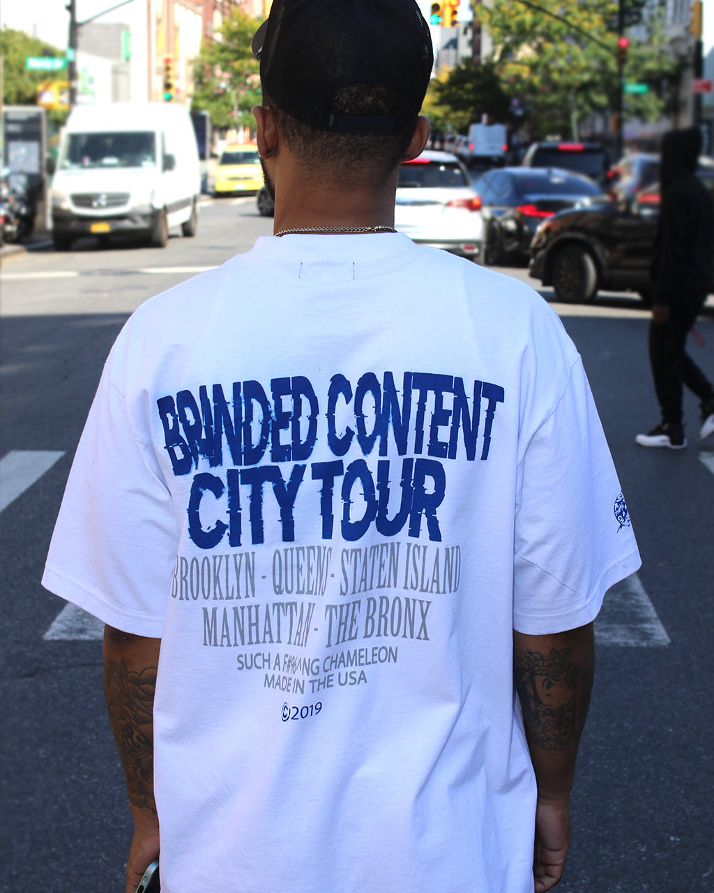 Branded Content City Tour Tee – Essentials Collection