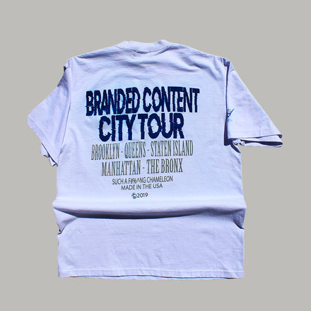 Branded Content City Tour Tee – Essentials Collection