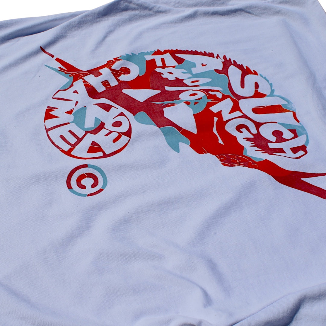 Sunlight-Reveal Chameleon Tee (Magenta-Blue-Orange)