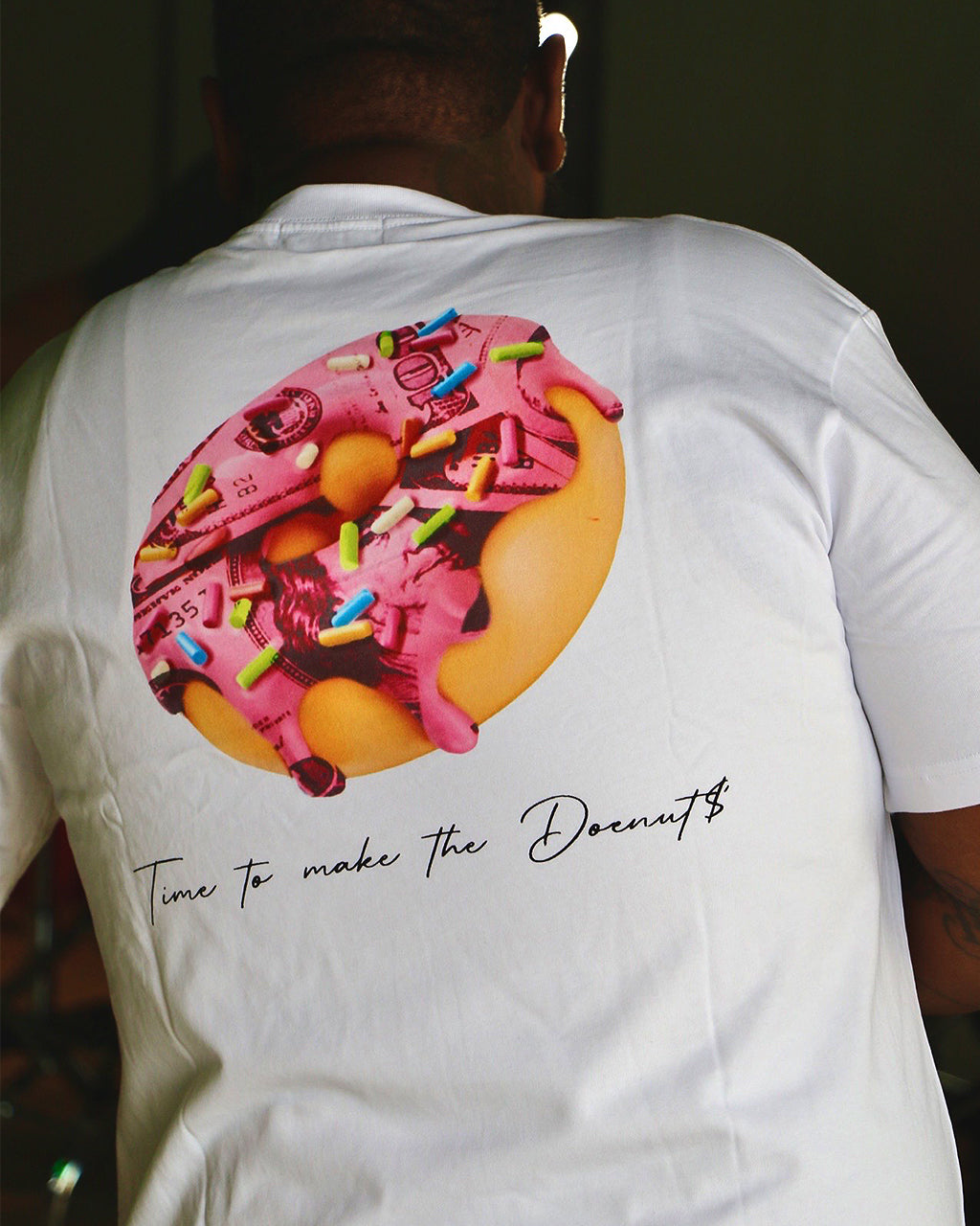 Money Doughnut Sprinkle Tee