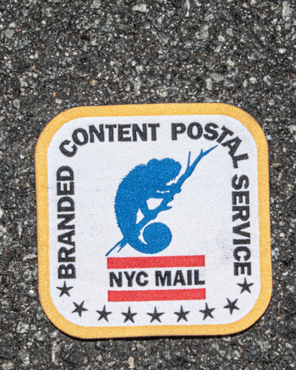 Branded Content Postal Service Glow Button-Up