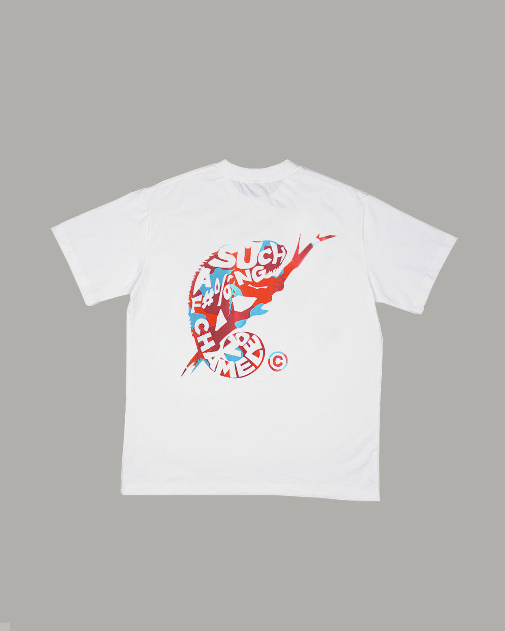 Sunlight-Reveal Chameleon Tee (Magenta-Blue-Orange)