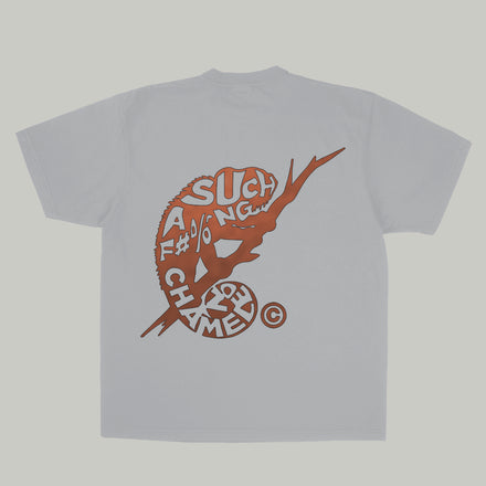 Sunlight Activated White Orange Chameleon Tee
